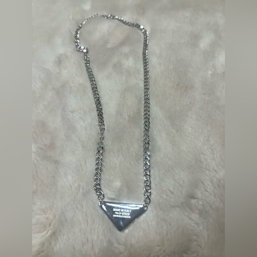Prada Silver Necklace - Picture 4 of 4